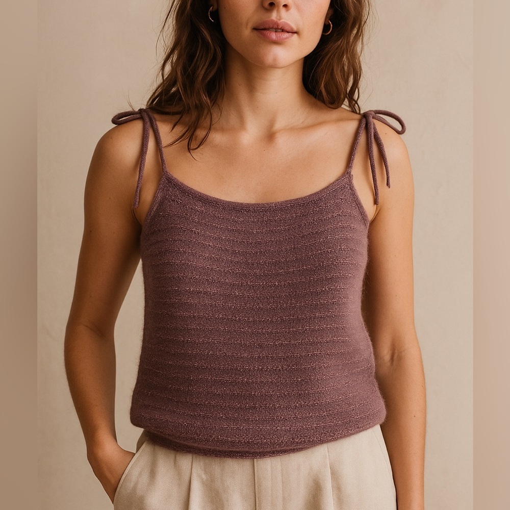 French Connection angora Knit Camisole